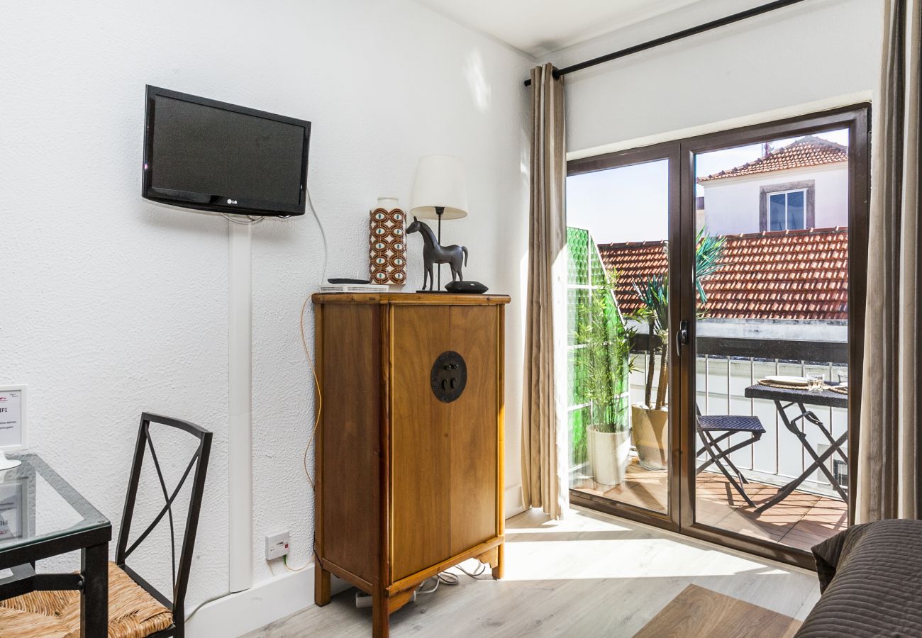 Estudio en Cascais - Gomes Freire Studio with Balcony
